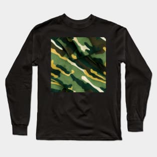 Camouflage Army Pattern, a perfect gift for all soldiers, asg and paintball fans! #46 Long Sleeve T-Shirt